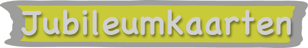jubileumkaarten groen